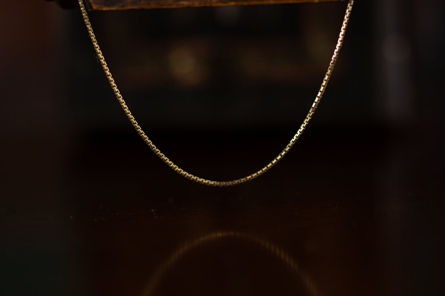 Gold Box Link Chain