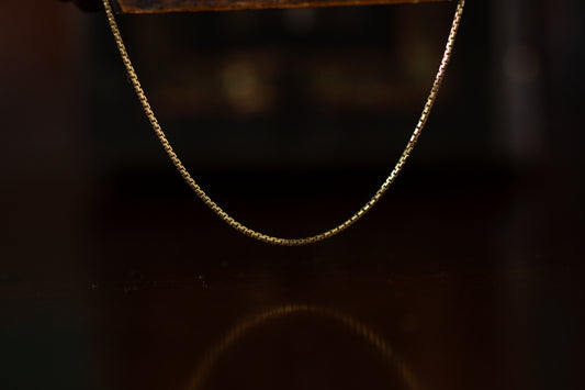 Gold Box Link Chain