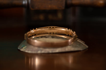 Edwardian Sapphire and Diamond Bangle — view 4
