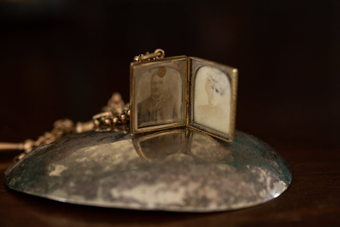 Antique Guard Chain Bracelet and Charms — view 3