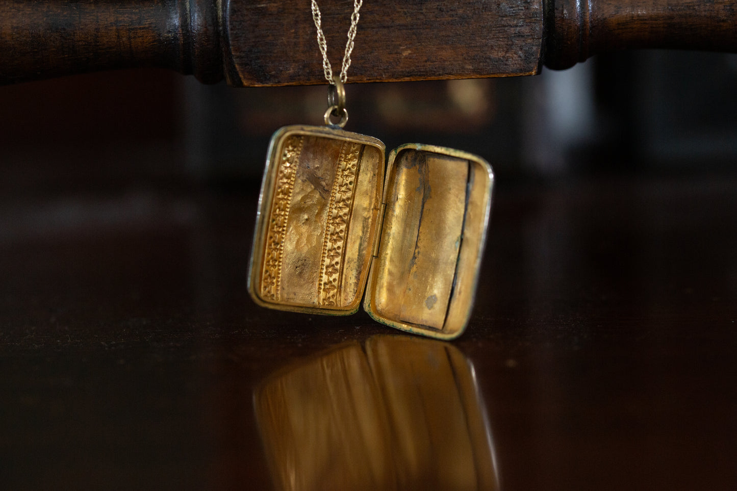 Antique Silver and Gold Plate Locket