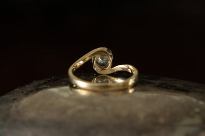 Diamond Solitaire Ring — view 3