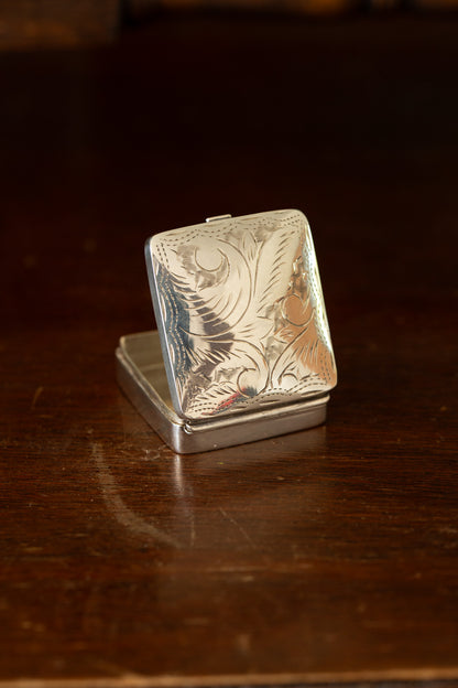 Silver Pill Box