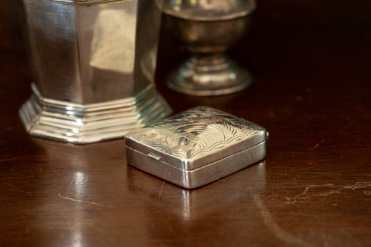Silver Pill Box