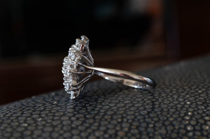 Diamond Cluster Ring — view 3