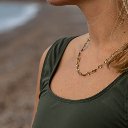 Peridot Necklace — view 2