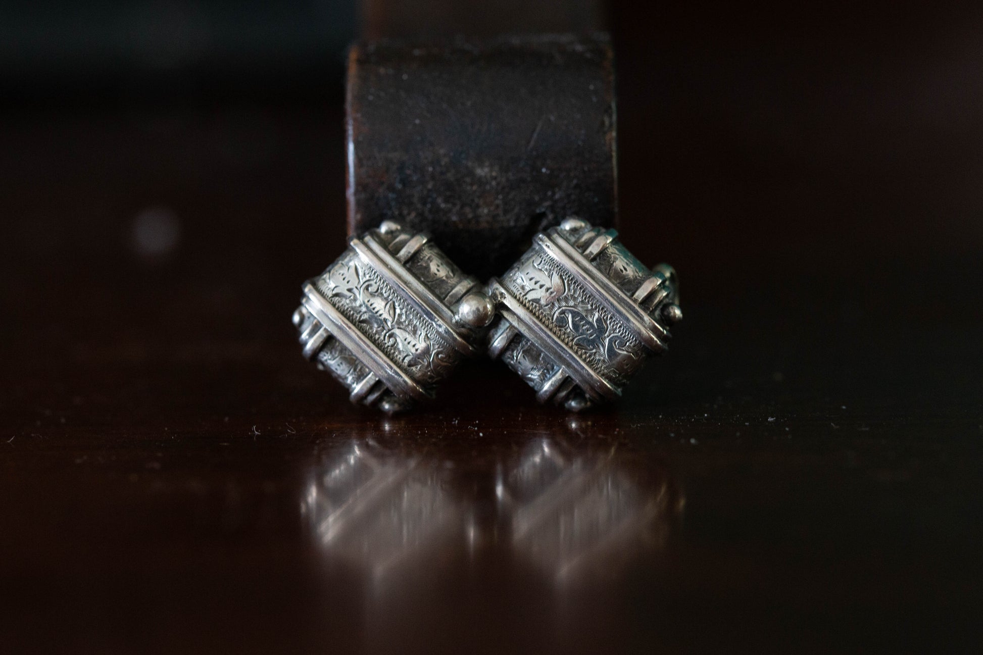Silver Victorian Bar Brooch