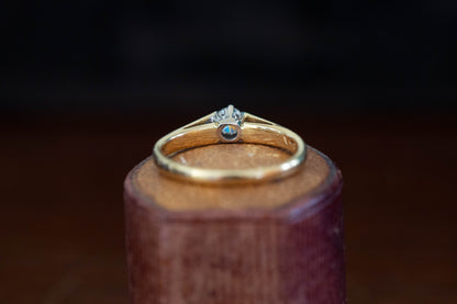 Diamond Solitaire Ring — view 4