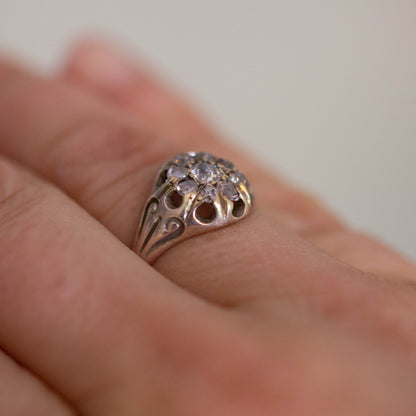 Diamond Cluster Ring — view 5