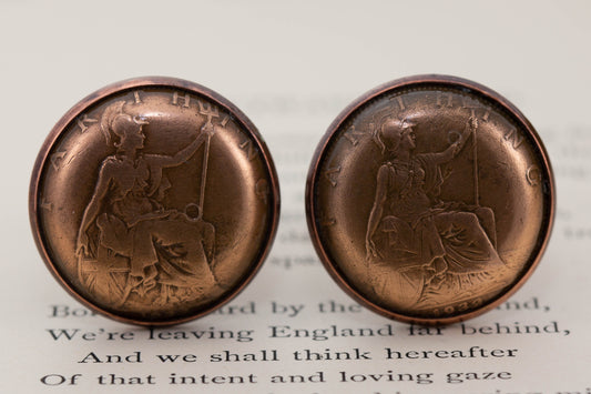 Farthing Coin Cufflinks