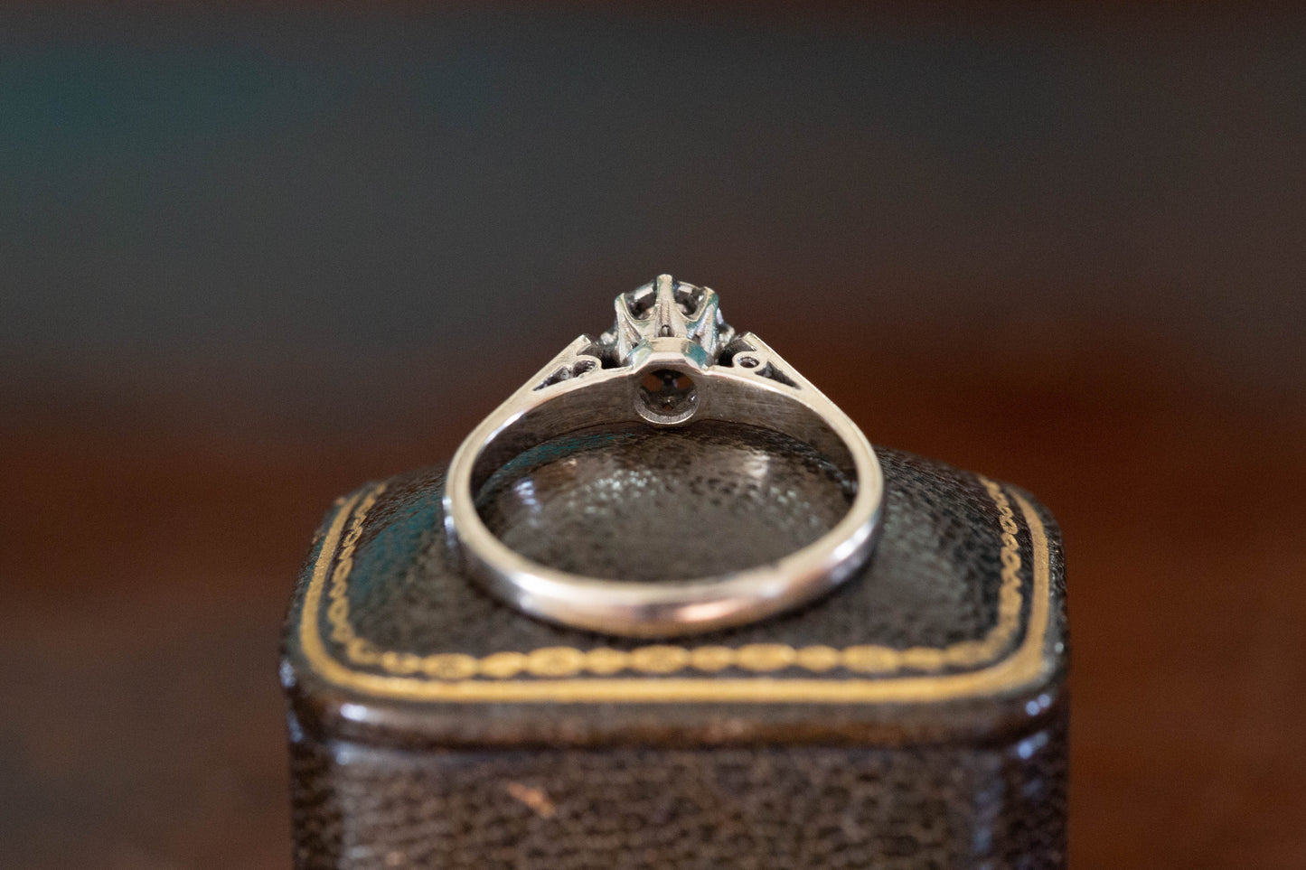 Diamond Solitaire Ring — view 3