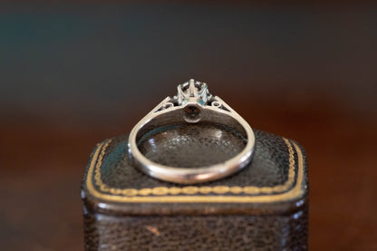 Diamond Solitaire Ring — view 3