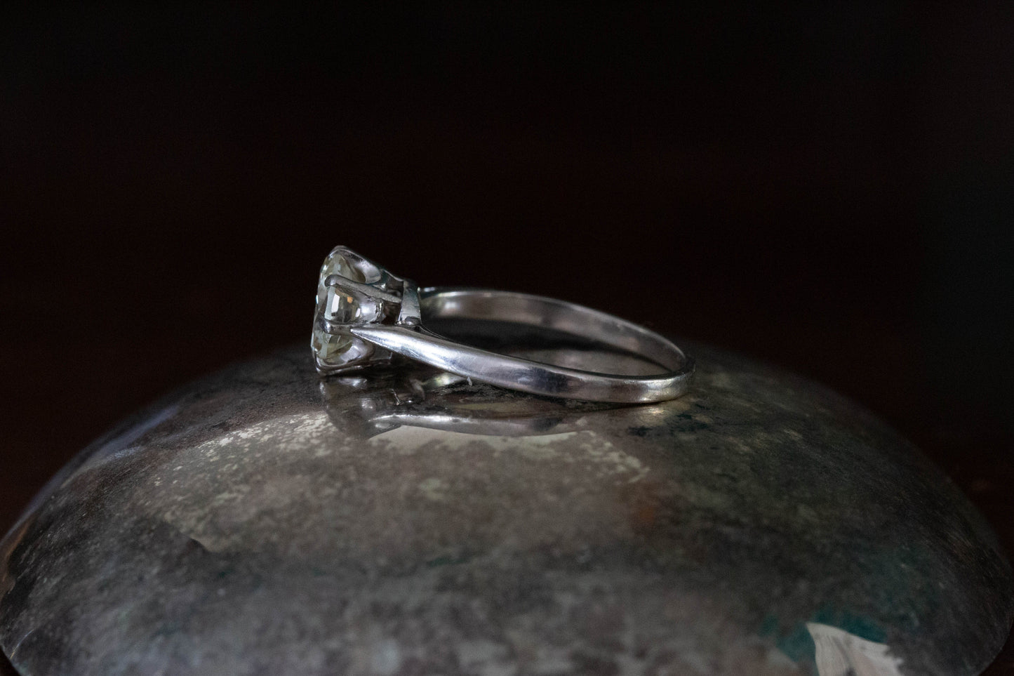 Diamond Solitaire Ring — view 5
