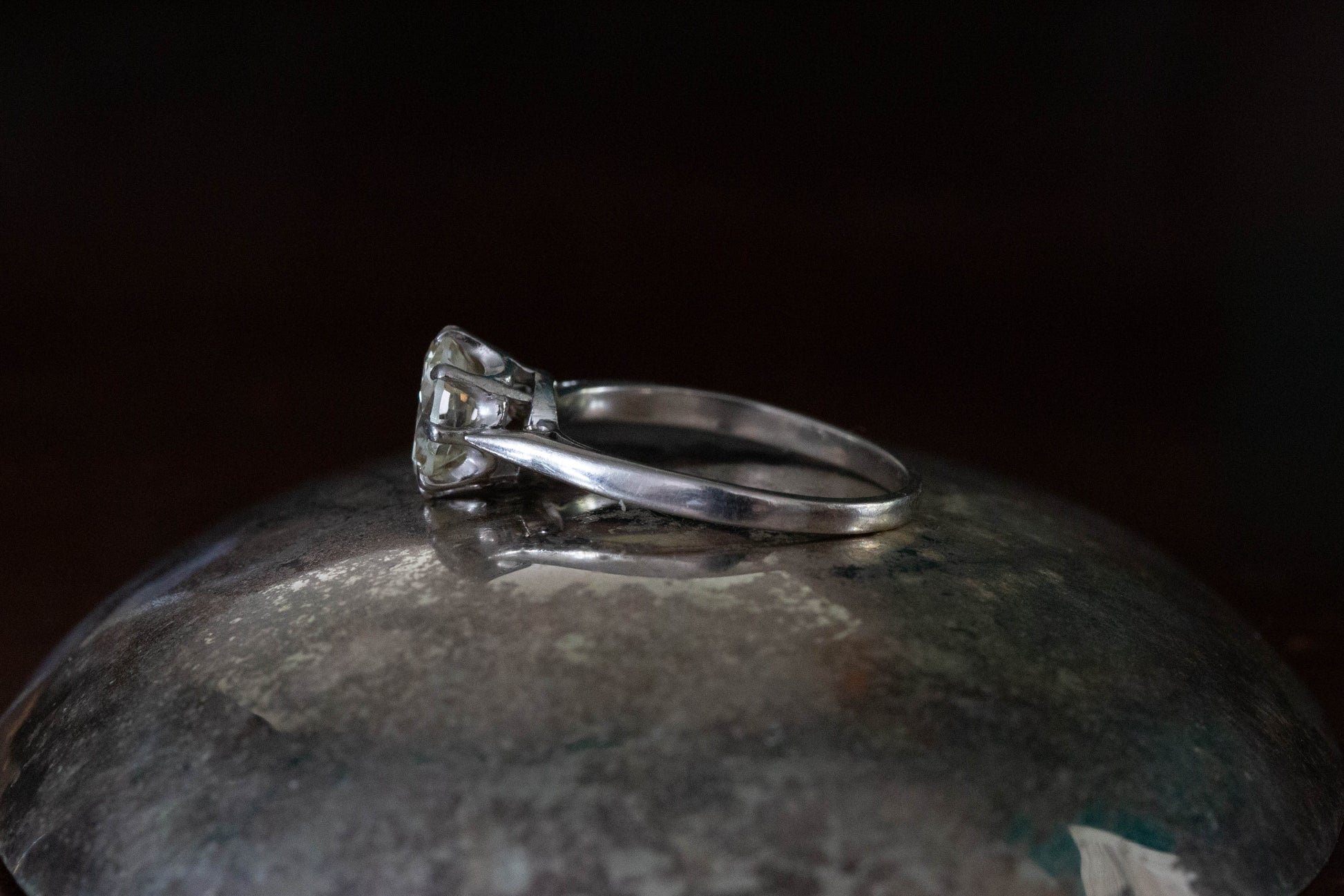 Diamond Solitaire Ring — view 5