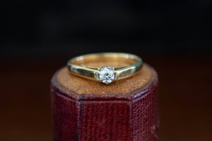 Diamond Solitaire Ring