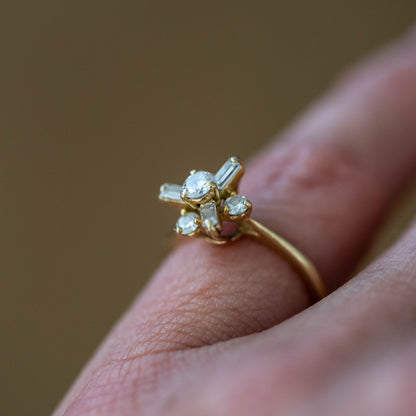 Diamond Cocktail Ring — view 4