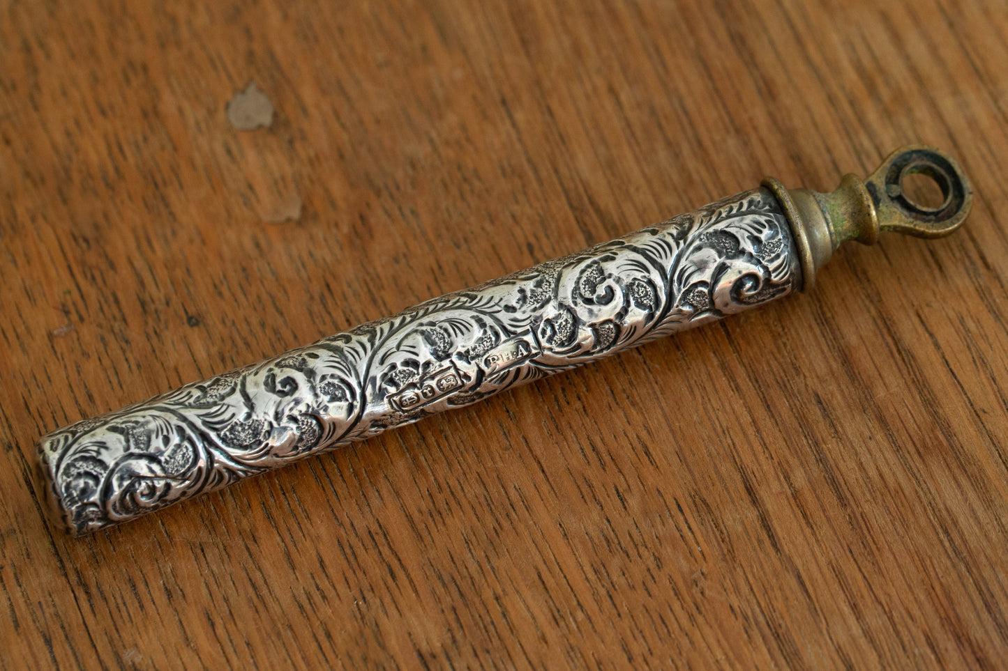 Victorian Silver Scent Bottle — view 6