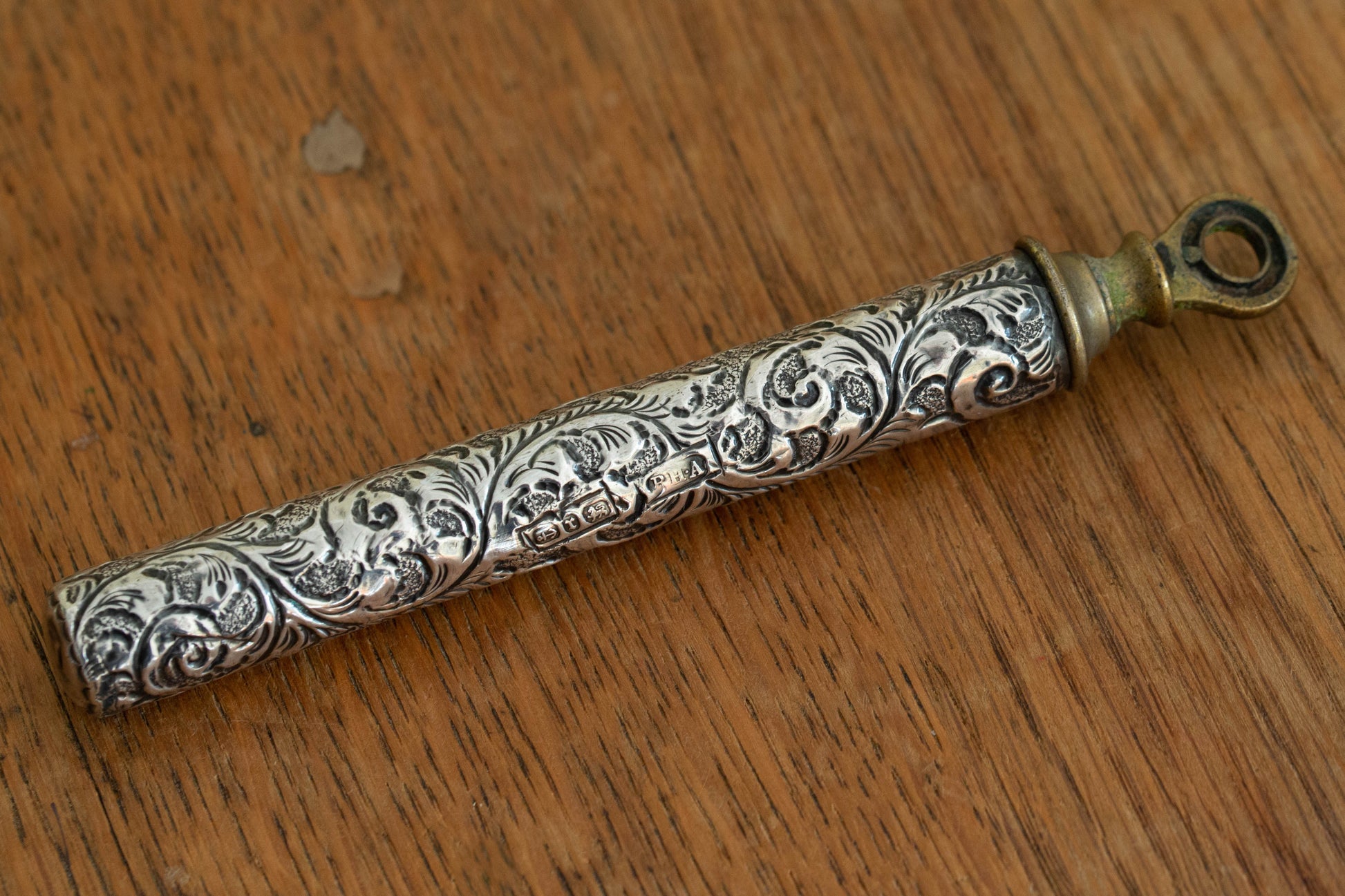 Victorian Silver Scent Bottle — view 6