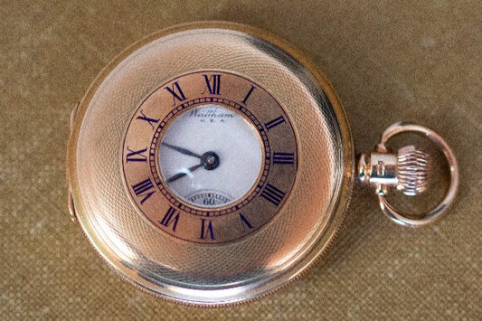 Waltham Half Hunter Pocket Watch