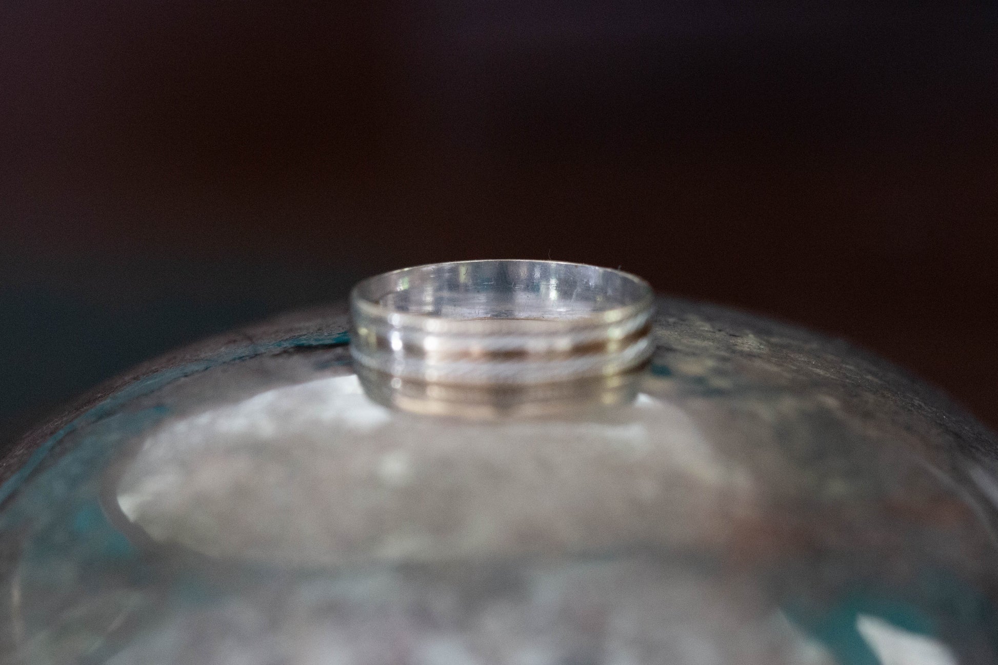 Patterned Wedding Band — view 3