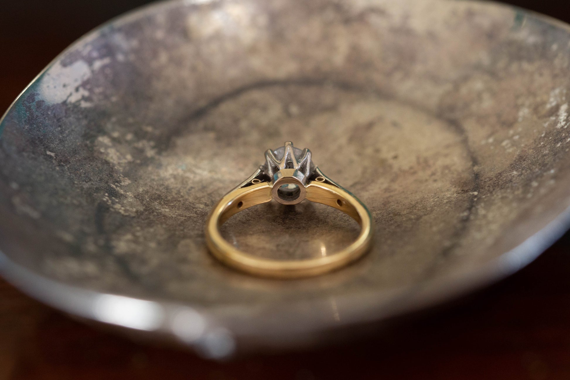 Antique Diamond Ring — view 4