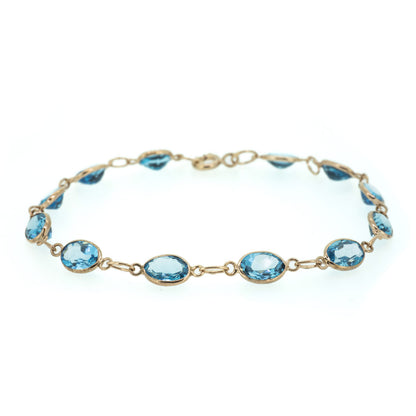Blue Topaz Bracelet — view 4