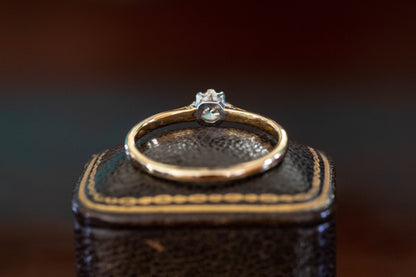 Diamond Solitaire Ring — view 4