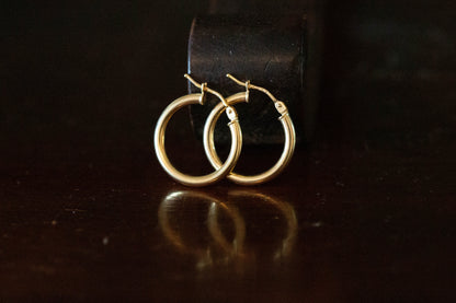 Gold Hoop Earrings