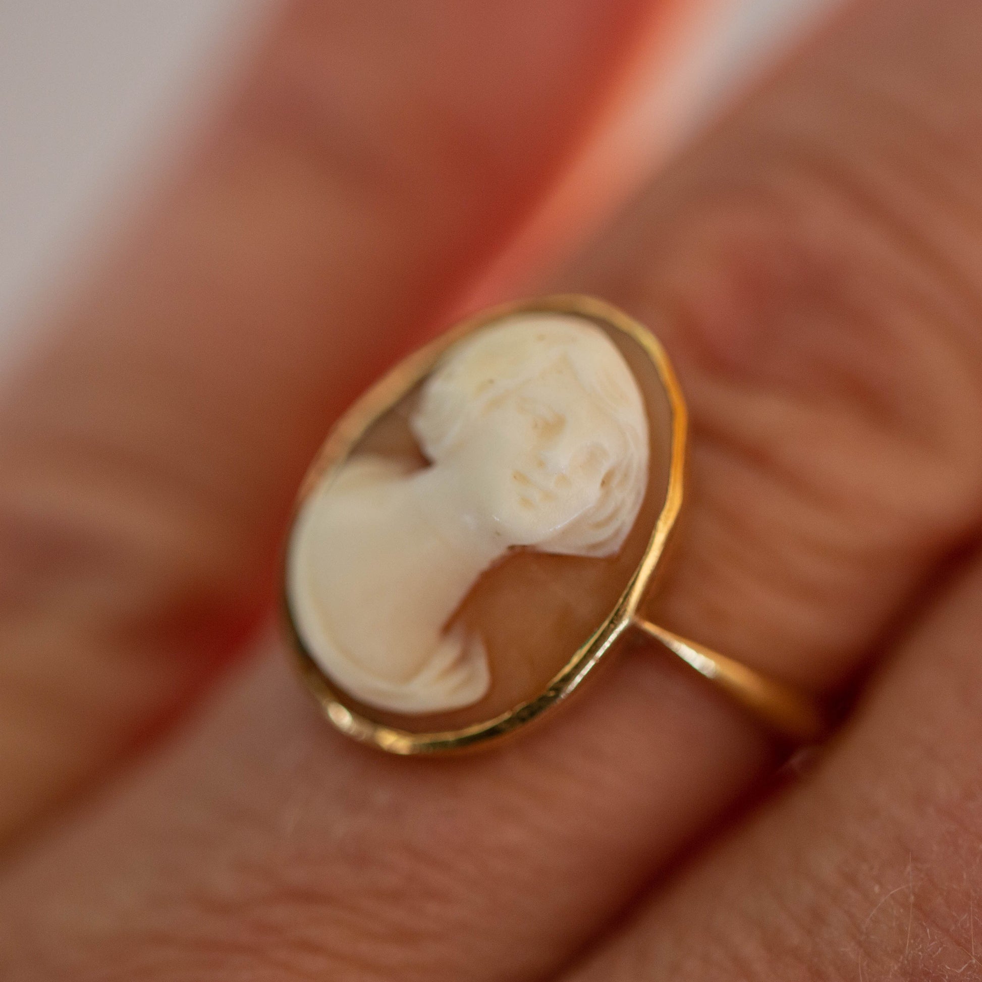 Oval Cameo Ring — view 5