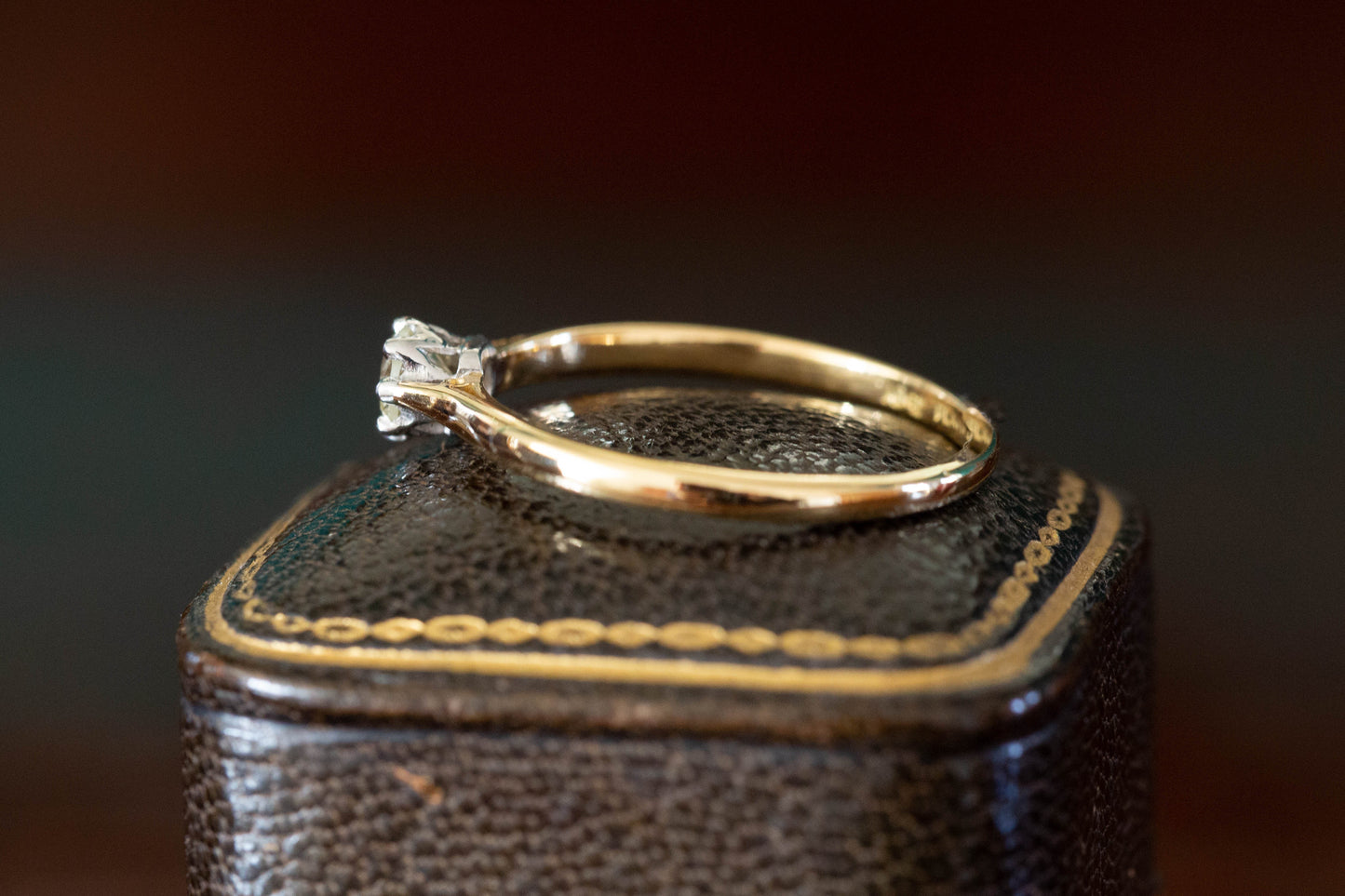 Diamond Solitaire Ring — view 3
