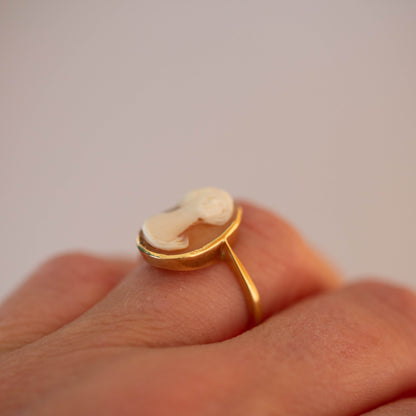 Oval Cameo Ring — view 6