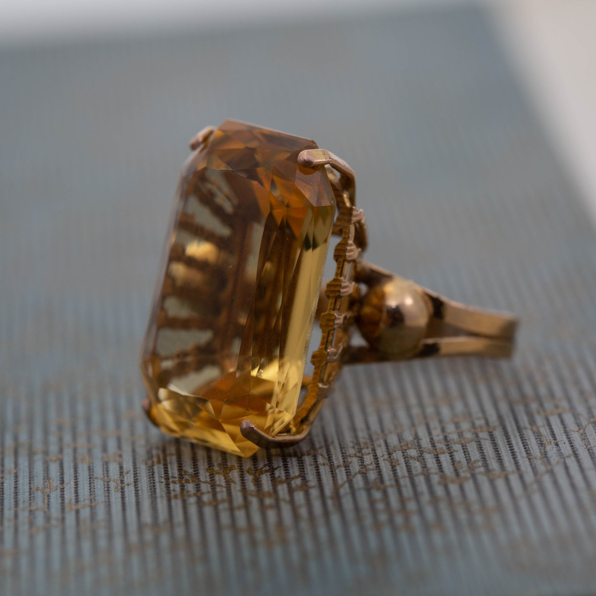 Citrine Solitaire — view 2