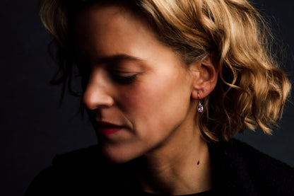 Amethyst Drop Earrings