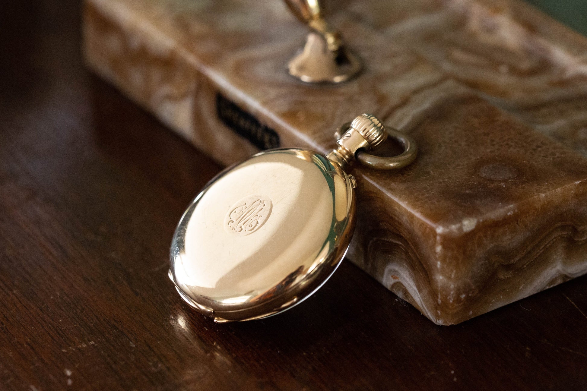 Open Face Pocket Watch — view 3