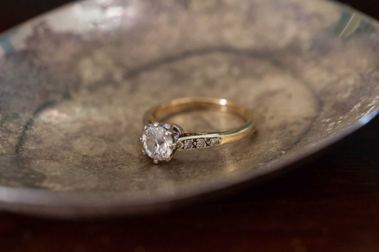 Antique Diamond Ring — view 2