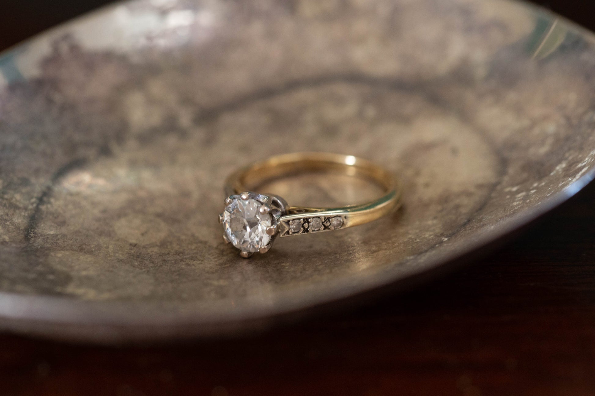 Antique Diamond Ring — view 2