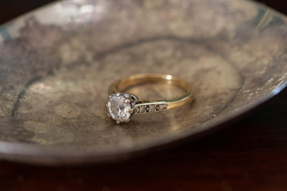 Antique Diamond Ring — view 2