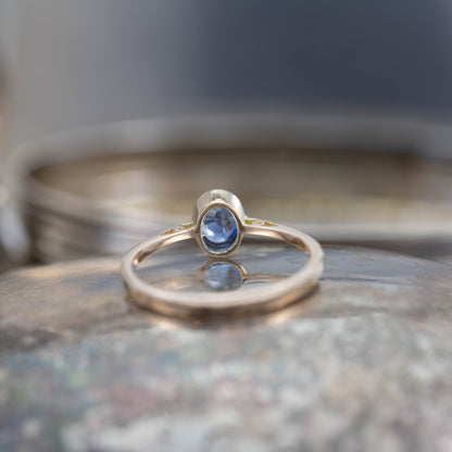Iolite Solitaire Ring — view 5