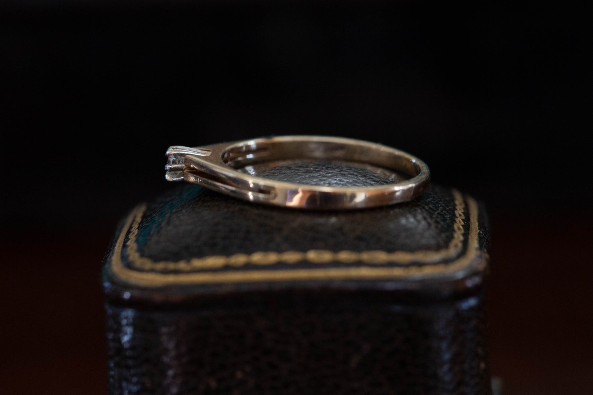 Diamond Solitaire Ring — view 3