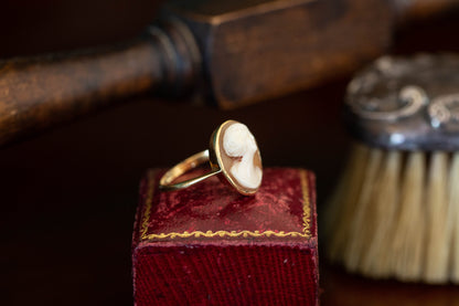 Oval Cameo Ring — view 2