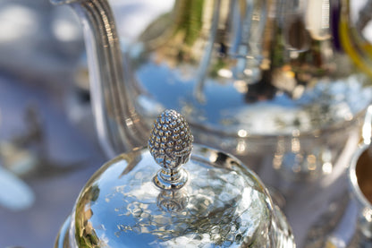 Silver Plate Three Piece Coffee Set — view 8
