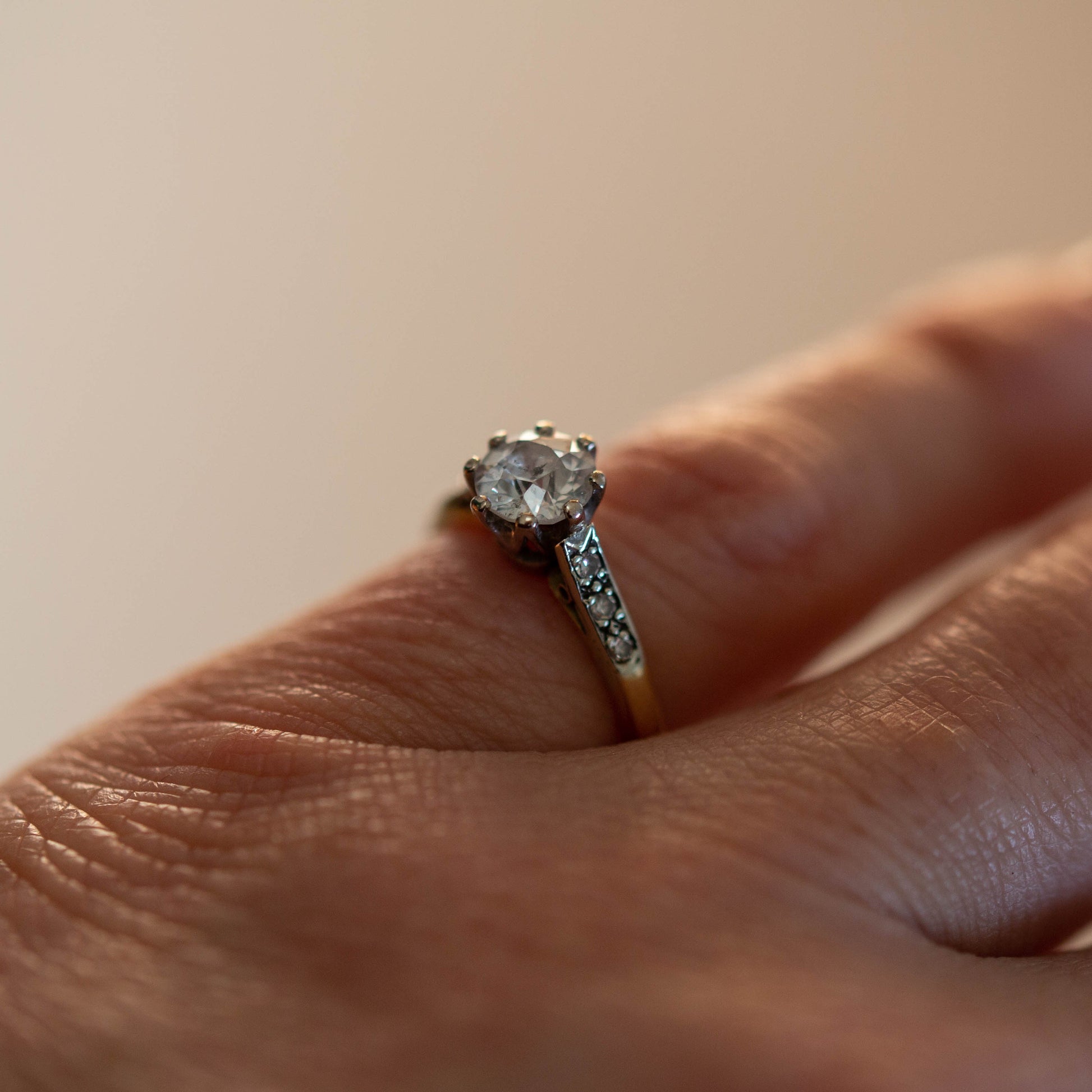Antique Diamond Ring — view 6