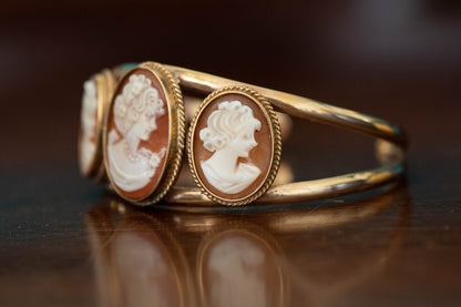 Cameo Torque Bangle — view 3