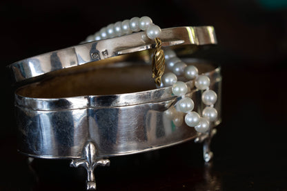 Single Strand Pearl Necklace — view 4