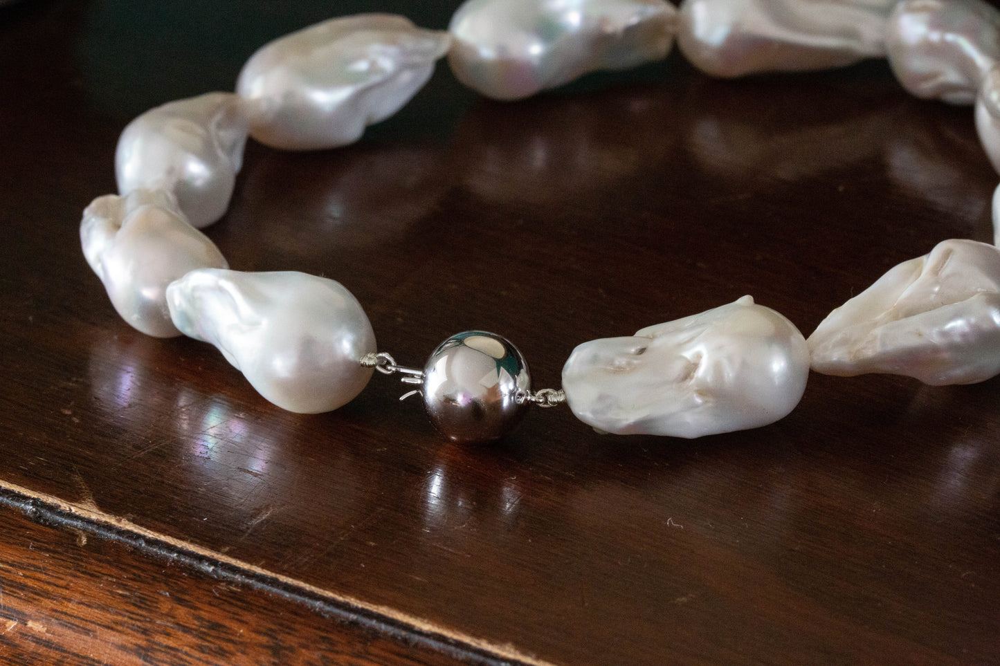 Baroque Pearl Necklace — view 4