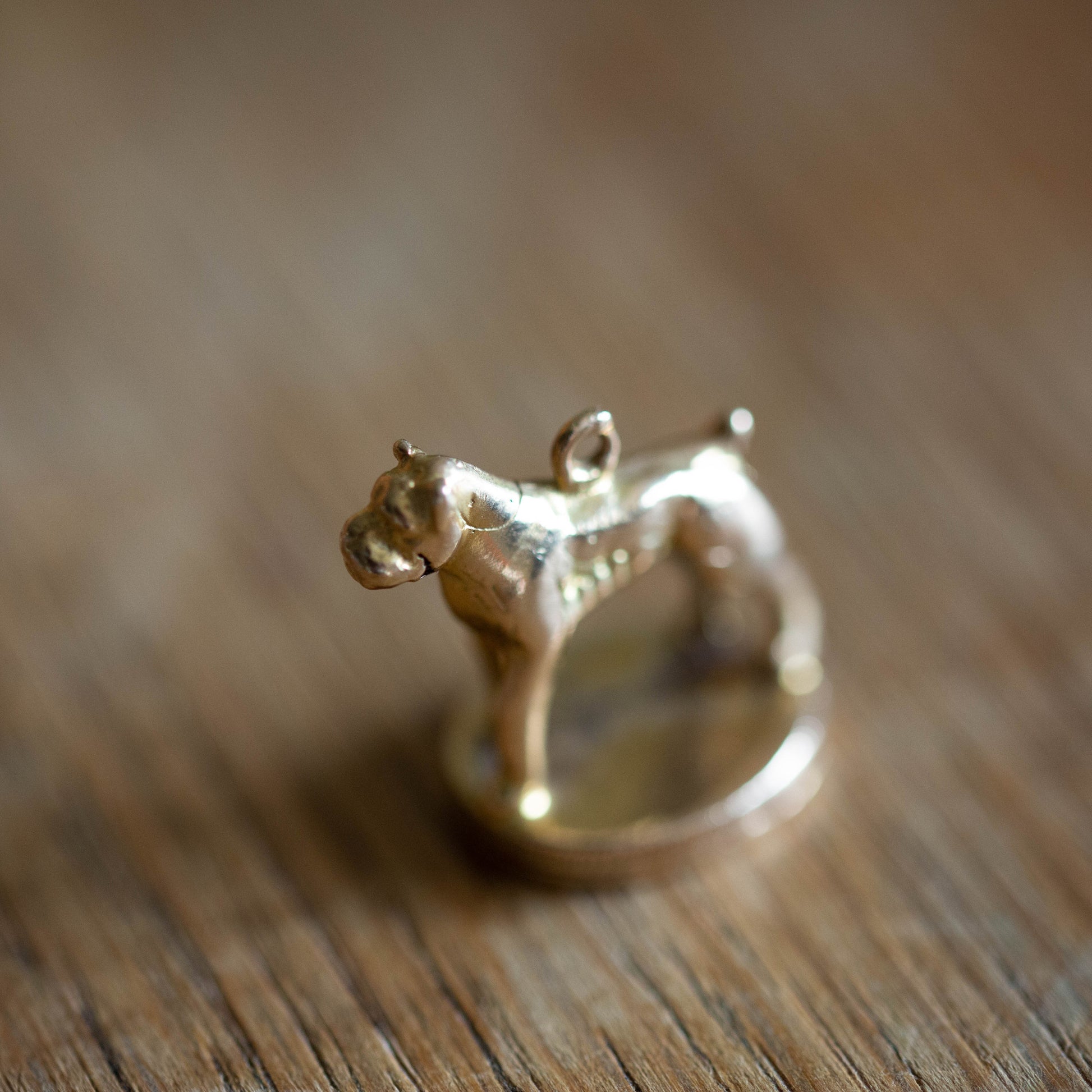 Dog Fob with Onyx Base — view 2