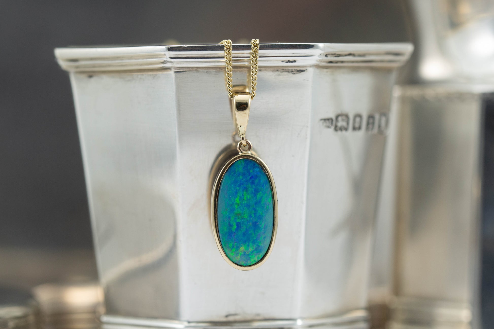Opal Doublet Pendant
