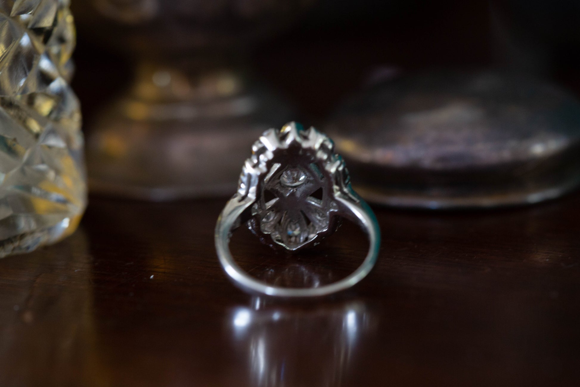 Diamond Cluster Ring — view 4