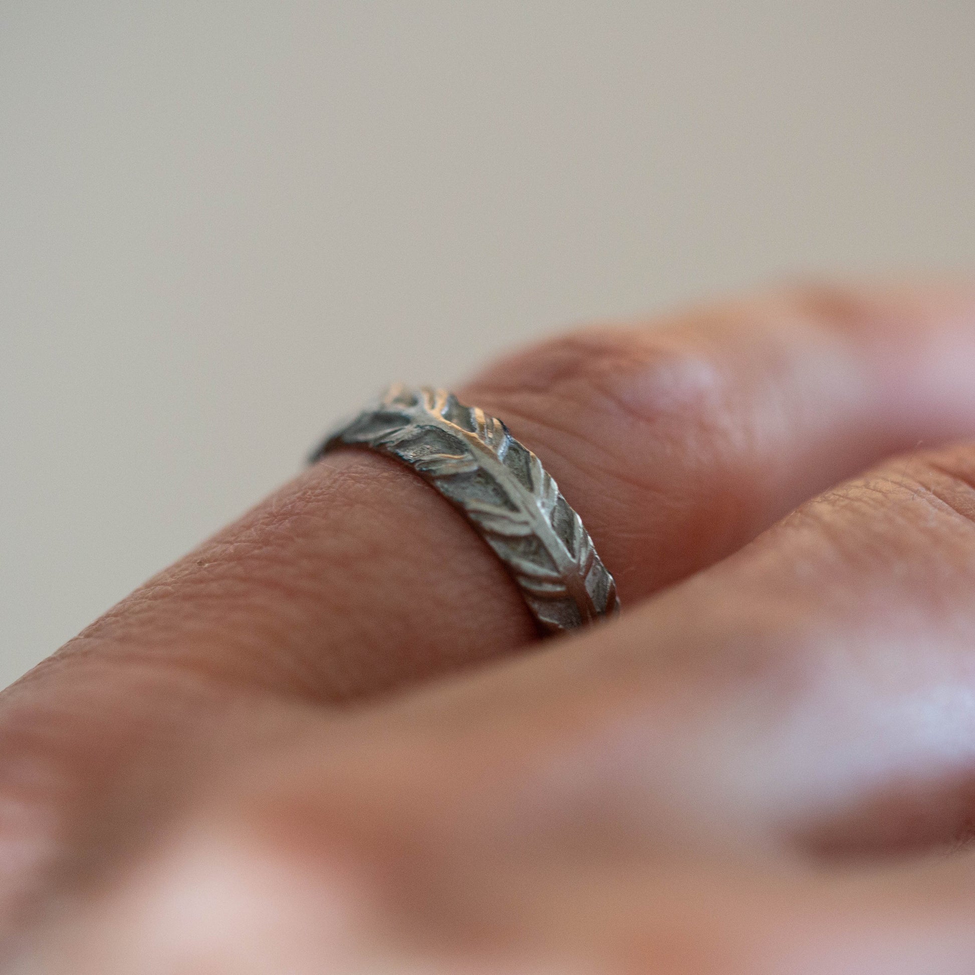 Leaf Patterned Band — view 2