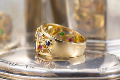 Multi Stone Dress Ring — view 4